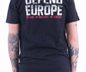 Defend Europe férfi póló