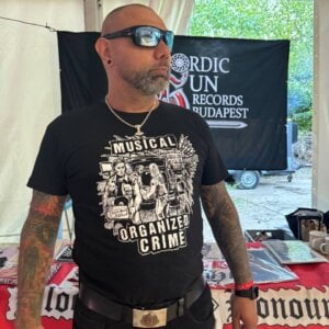 Crime Black Tshirt