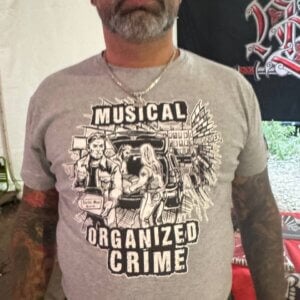 Crime Gray Tshirt