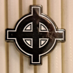 Celtic Cross Metal Pin