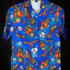 Blue Hawaiian shirt